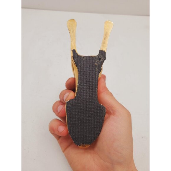 6.5" Vintage Brass Dog | Modernist Brass Greyhound Figurine | Mid Century - Picture 8 of 10